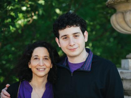 Zach Rosenfeld and mother