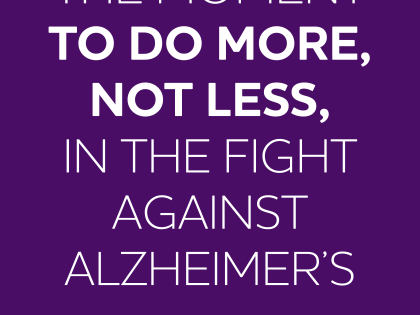 now is the time to do more